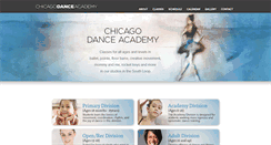 Desktop Screenshot of chicagodanceacademy.com